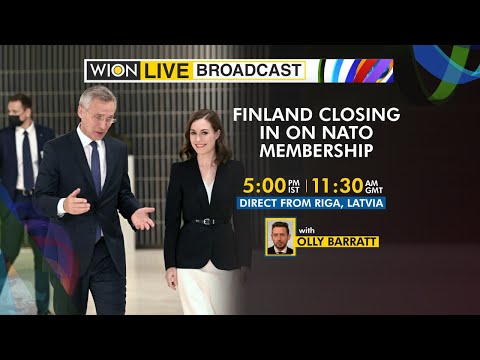🌎WION Live Broadcast | Finland closing in on NATO membership | Special coverage from Riga, Latvia