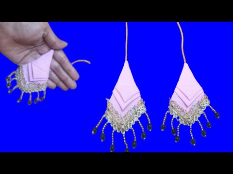 Febric Lotkon Design// Febric Se Lotkon Banane ka Tarika//Lotkon Meking