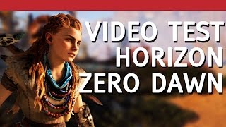 Vido-test sur Horizon Zero Dawn