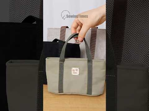 This Simple Tote Bag Has a Surprisingly <strong>Clever</strong> Interior!