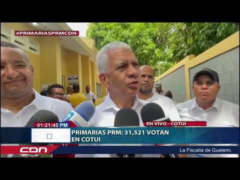 Primarias PRM: Ricardo de los Santos, ejerce su derecho al voto