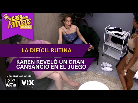 Karen habló con La Segura y Diana Ángel sobre no poder salir del hogar | La casa de los famosos
