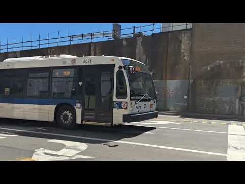 MTA: 2011 and 2015 Nova LFS #8071 #8331 on the Q4 Free Fare