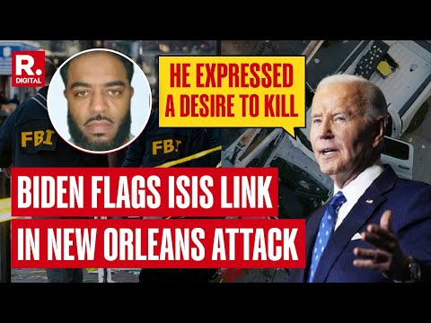 US Prez Joe Biden Flags ISIS Link In New Orleans Attack, Says Attacker Expressed ‘Desire To Kill’