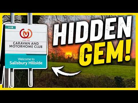 Salisbury Hillside Caravan and Motorhome Club site - A hidden gem!