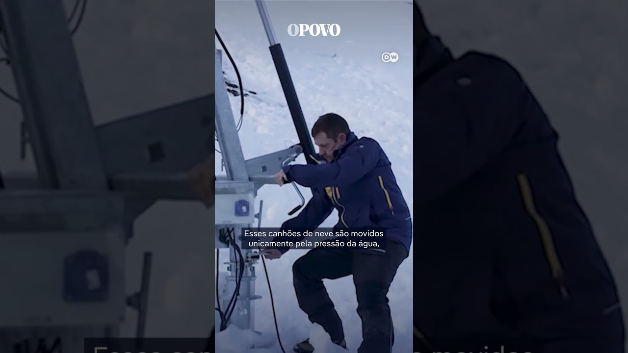 Neve artificial pode conter derretimento de geleiras?