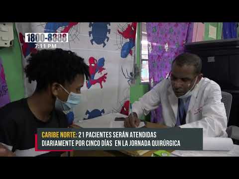 Inicia jornada quirúrgica en Bilwi, Caribe Norte de Nicaragua