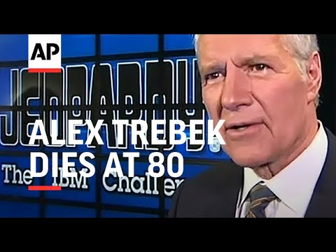 Alex Trebek, long-running ‘Jeopardy!’ host, dies at 80
