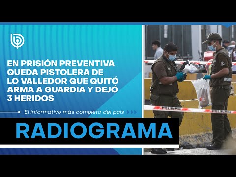 En prisión preventiva queda pistolera de Lo Valledor que quitó arma a guardia y dejó 3 heridos