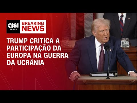 ​Trump critica a participação da Europa na guerra da Ucrânia | CNN BRASIL