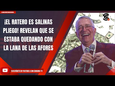 #LoMejorDeSinCensura ¡EL RATERO ES SALINAS PLIEGO! REVELAN QUE SE ESTABA QUEDANDO CON LA LANA DE...