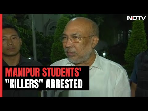 Manipur Chief Minister: "Main Accused Behind Killing Of Students Arrested"