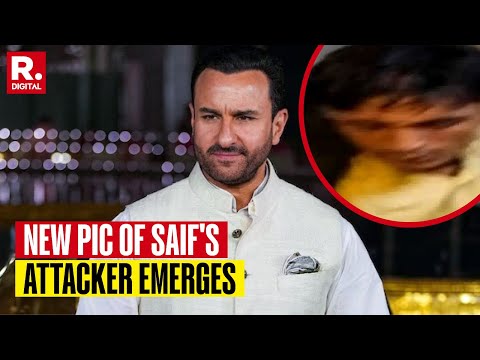 New Image Of Saif's Attacker Emerges, He Changed Appearance Multiple Times To Dodge Police