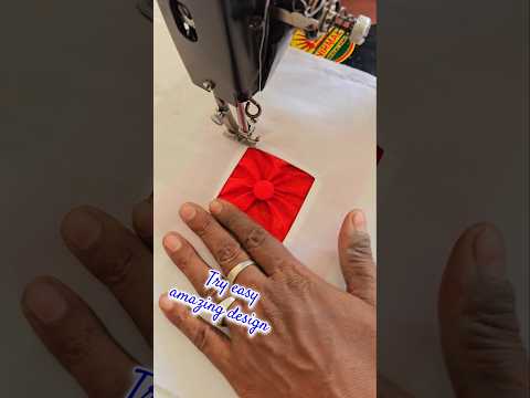 👌every Beginners try this easy and amazing design | silai machine tips #design #shorts