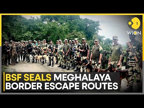 BSF Seals Meghalaya Border Amid Hunt for Armed Bangladeshi Infiltrators | WION