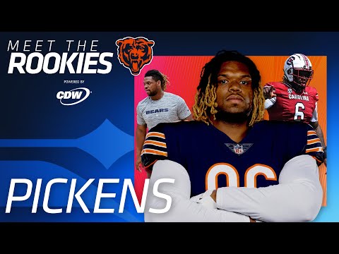 Zacch Pickens | Meet the Rookies | Chicago Bears video clip