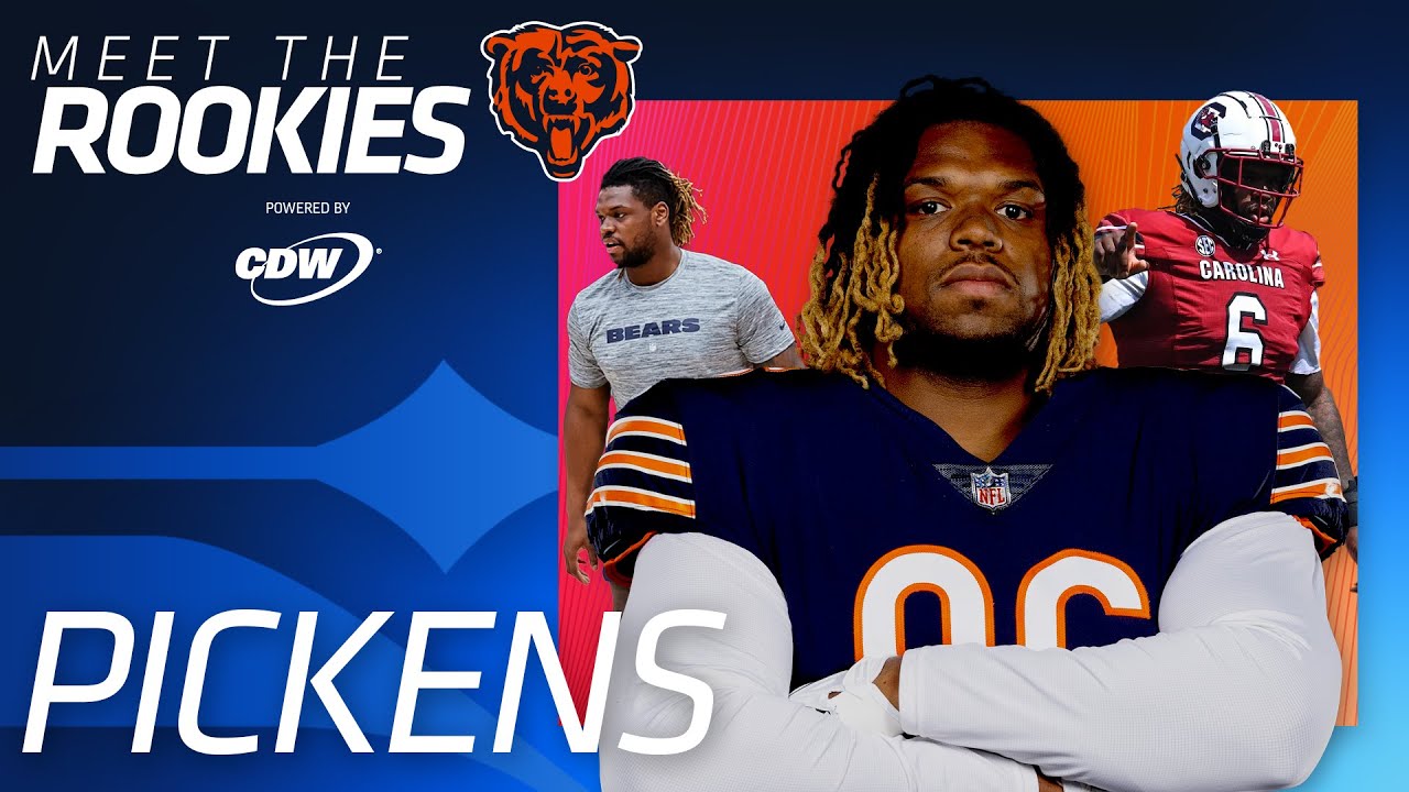 Zacch Pickens | Meet the Rookies | Chicago Bears video clip 
