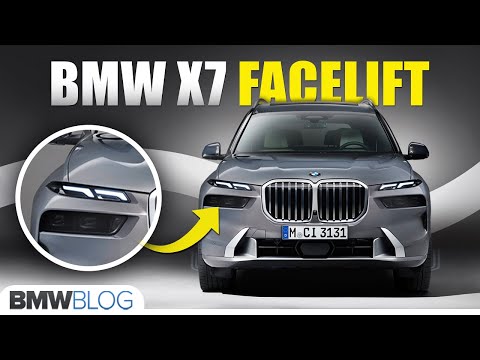 BMW X7 Facelift and first ever BMW X7 M60i