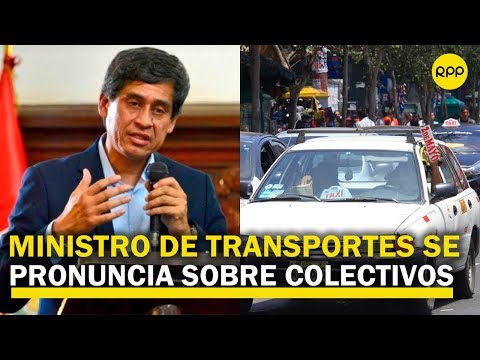 “Una posición como la del Congreso no nos ayuda”:  Ministro de Transporte sobre colectivos