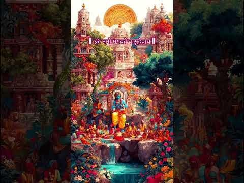 ॐ नमो भगवते वासुदेवाय #krishna #radhakrishna #trending