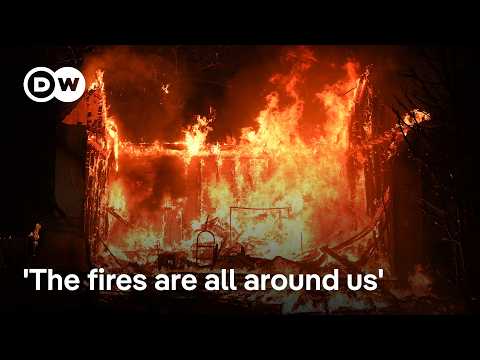 LA wildfire update: Thousands of buildings destroyed as more strong winds forecast | DW News