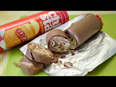 Not PRINGLES Chocolate, but YBC ChipStar Potato Chips Chocolate プリングルスチョコじゃなくてチップスターポテチチョコ