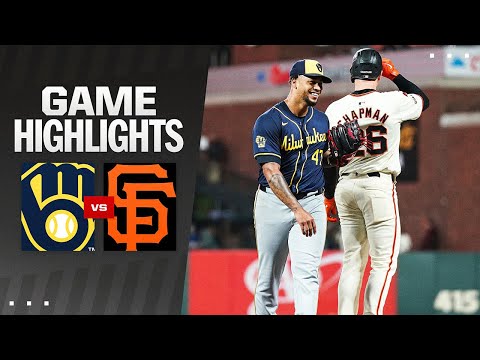 Brewers vs. Giants Game Highlights (9/12/24) | MLB Highlights