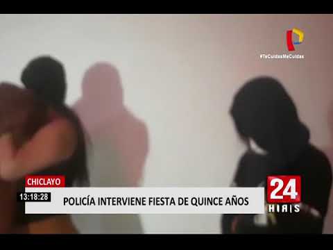 Chiclayo: PNP intervino fiesta Drag Queen, 15 años y prostíbulos