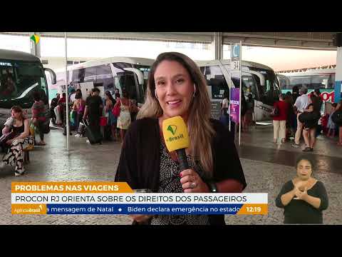 Procon RJ orienta sobre os direitos dos passageiros