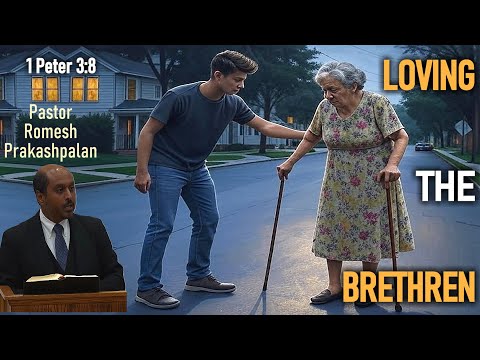 Loving the Brethren - Pastor Romesh Prakashpalan Sermon (1 Peter 3:8)