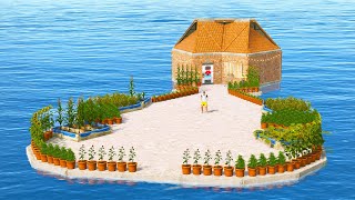 YouTube thumbnail for JordanRants's video titled 'I Built my Own Island in the Middle of the Ocean in Rust'