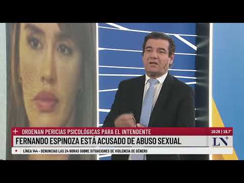 Ordenan pericias psicológicas para Fernando Espinoza: causa por abuso sexual