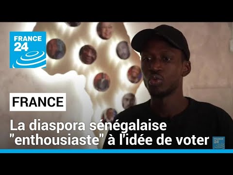 En France, la diaspora sénégalaise enthousiaste à l'idée de voter • FRANCE 24