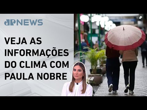 Alerta de chuvas no Centro Oeste nesta quarta (26) | Previsão do Tempo