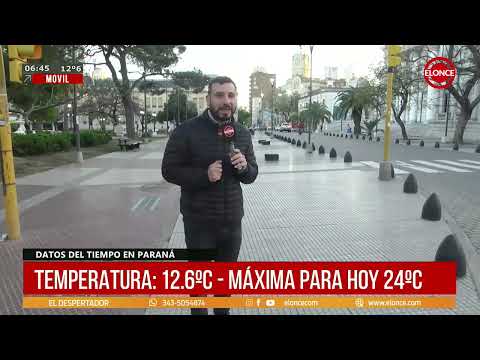 Datos del tiempo con Damián Malatesta - 10/10/24