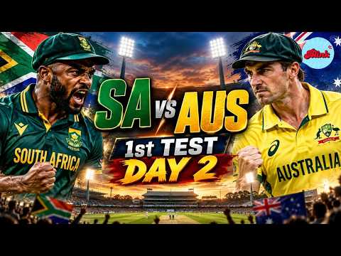 LIVE | <strong>South</strong> <strong>Africa</strong> <strong>vs</strong> <strong>Australia</strong> 1st Test Day 2 | Live Score &amp; Commentary | Durban Test 2026