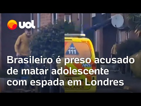 Hispano-brasileiro é preso acusado de matar adolescente de 14 anos com espada em Londres