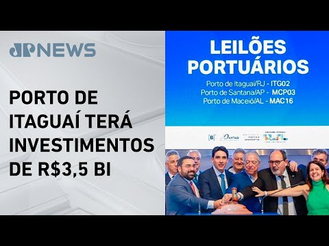 Governo federal realiza maior leilão portuário da história