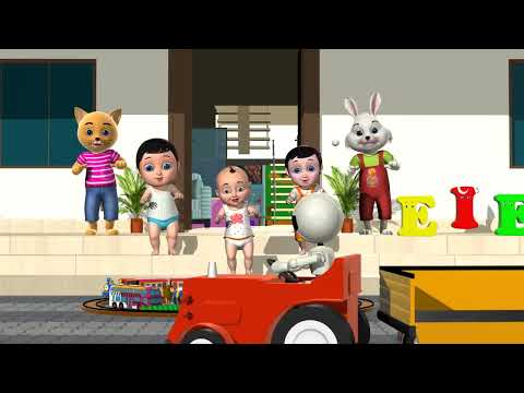 Little Johny Had Some Toys Ee i ee i o - 3D Nursery Rhymes And Songs For Children
