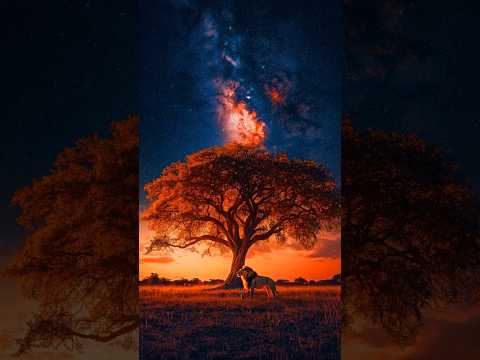 Majestic Animals in Colorful Worlds