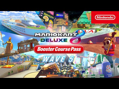 Wave 5 of the Mario Kart 8 Deluxe – Booster Course Pass launches July 12th!