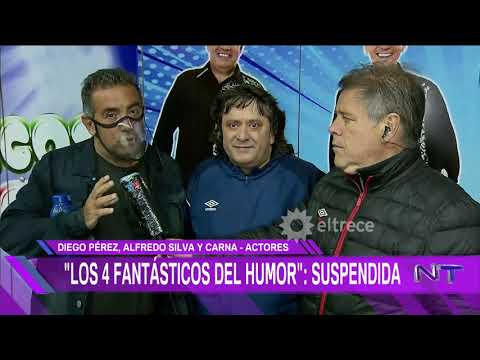 Se suspendió la obra de teatro «Los 4 Fantásticos del humor» por falta de espectadores