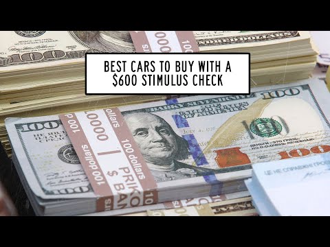 What to Buy with Your $600 Stimulus Check: Window Shop with Car and Driver
