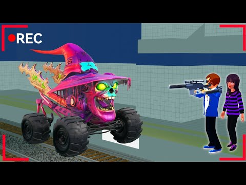 There's Horror Secret Place Anomali Truck Zombie Wizard Haunted Yuta Mio 😱 SAKURA SCHOOL SIMULATOR