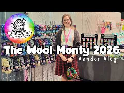 I took over £4000 at The Wool Monty Yarn Show! | Indie Dyer Vendor Vlog ¦ The Corner of Craft
