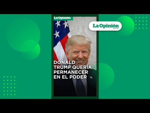 Donald Trump difundió mentiras en 2020 para quedarse en la presidencia | La Opinión