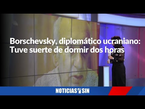 Declaraciones de Sergio Borschevsky, diplomático ucraniano