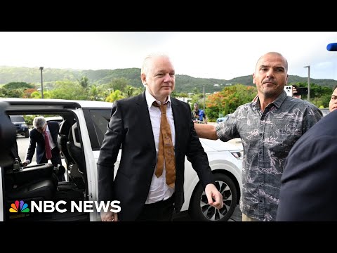 Wikileaks founder Julian Assange arrives in Northern Mariana Islands