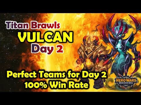 Vulcan Titan Brawls Day 2 - 100% Win Rate || October 2025