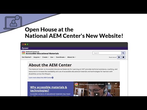 Open House at the National AEM Center's New Website!